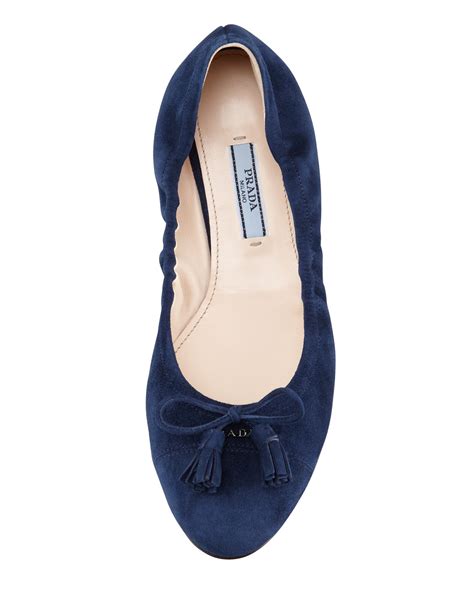 prada ballet pumps|prada suede ballet flats.